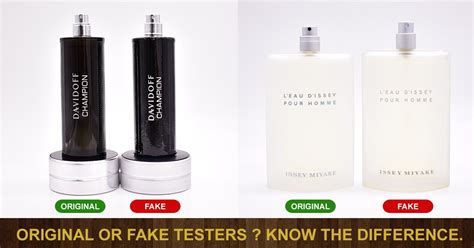 difference between perfume tester and original